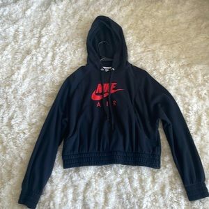 cropped nike hoodie